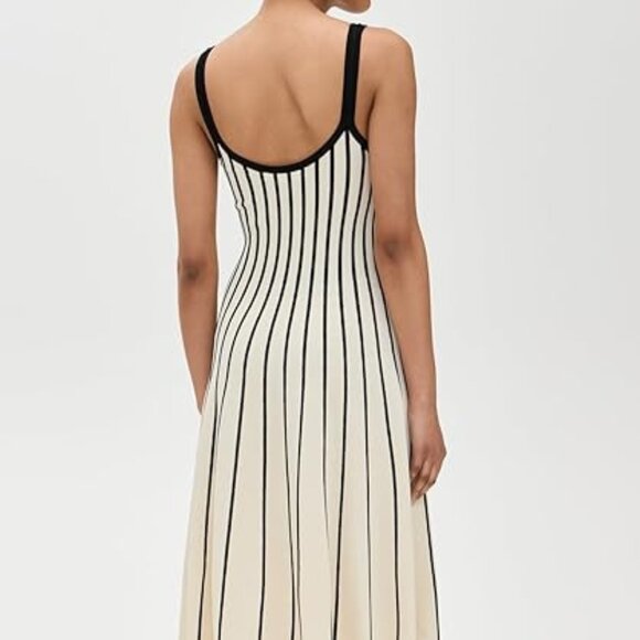 ASTR The Label Women's Irecia Striped Sweater Dress - Black/White - Size SMALL - Picture 2 of 7
